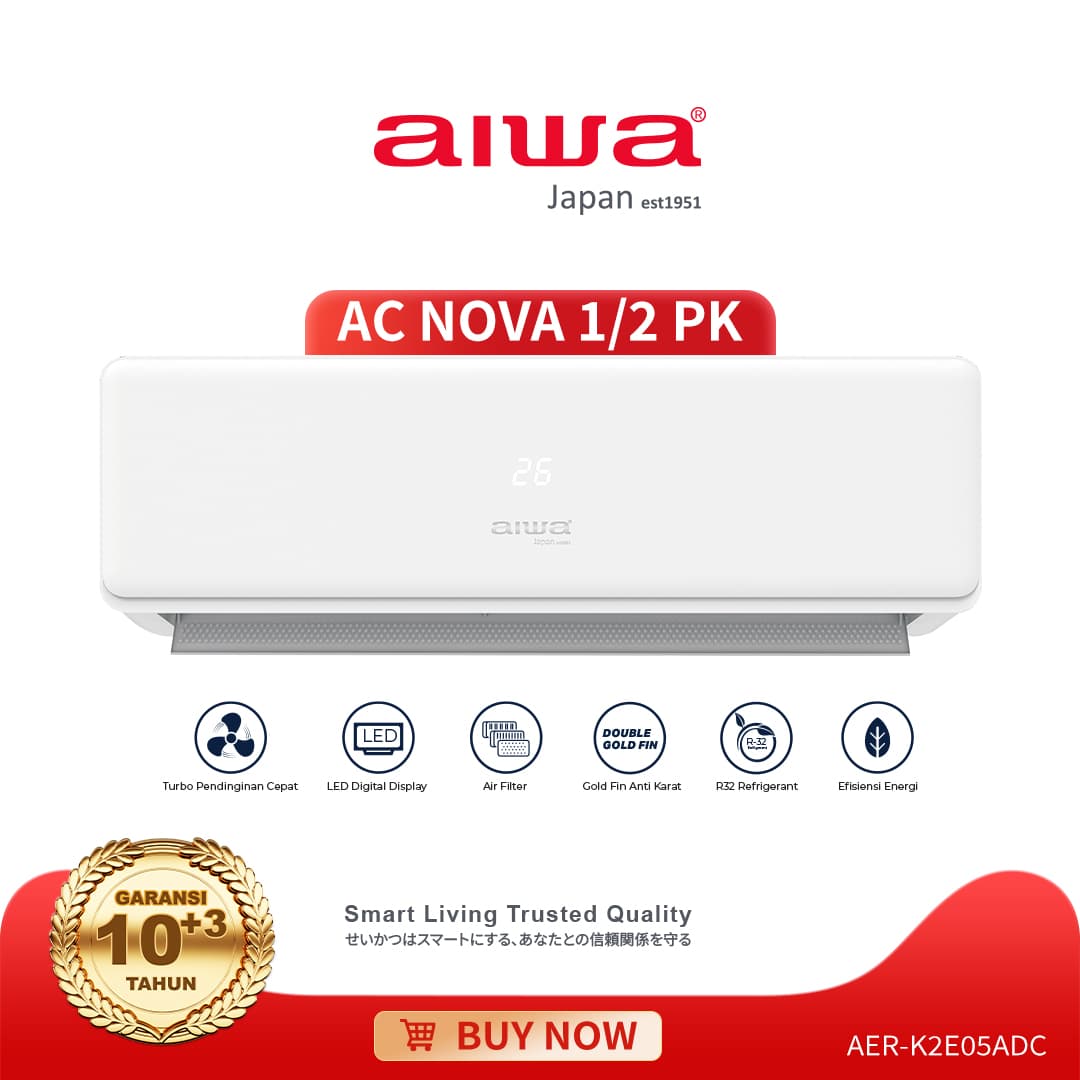 AC SPLIT WALL ON/OFF NOVA (K2E) SERIES - 0,5 PK